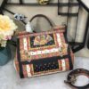 Dolce & Gabban Leather Print. Can be carried by strap or as a bag. Every time it is presented, there are always endless surprises of luxury.-25cm