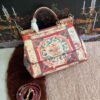 Dolce & Gabban Leather Print. Can be carried by strap or as a bag. Every time it is presented, there are always endless surprises of luxury.-25cm