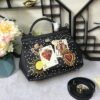 Dolce & Gabban Leather Print. Can be carried by strap or as a bag. Every time it is presented, there are always endless surprises of luxury.-25cm