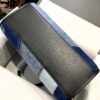 Dolce & Gabbana Chain Shoulder Bag in Denim Fabric-blue-31cm