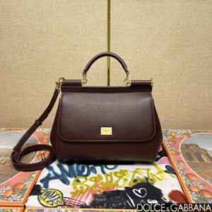 Dolce & Gabban Sicily 100% Original Replica! A masterpiece of the brand.-25cm Brown