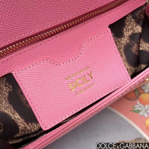 Dolce & Gabban Sicily 100% Original Replica! A masterpiece of the brand.-25cm Pink
