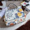 Dolce & Gabban Leather Print. Can be carried by strap or as a bag. Every time it is presented, there are always endless surprises of luxury.-25cm