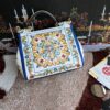 Dolce & Gabban Leather Print. Can be carried by strap or as a bag. Every time it is presented, there are always endless surprises of luxury.-25cm