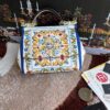 Dolce & Gabban Leather Print. Can be carried by strap or as a bag. Every time it is presented, there are always endless surprises of luxury.-25cm