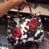 Dolce & Gabban Leather Print. Can be carried by strap or as a bag. Every time it is presented, there are always endless surprises of luxury.-25cm