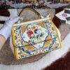 Dolce & Gabban Leather Print. Can be carried by strap or as a bag. Every time it is presented, there are always endless surprises of luxury.-25cm