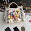 Dolce & Gabban Leather Print. Can be carried by strap or as a bag. Every time it is presented, there are always endless surprises of luxury.-25cm