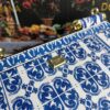 Dolce & Gabban Leather Print. Can be carried by strap or as a bag. Every time it is presented, there are always endless surprises of luxury.-25cm