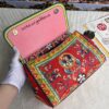 Dolce & Gabban Leather Print. Can be carried by strap or as a bag. Every time it is presented, there are always endless surprises of luxury.-25cm