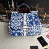 Dolce & Gabban Leather Print. Can be carried by strap or as a bag. Every time it is presented, there are always endless surprises of luxury.-25cm