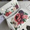 Dolce & Gabban Leather Print. Can be carried by strap or as a bag. Every time it is presented, there are always endless surprises of luxury.-25cm