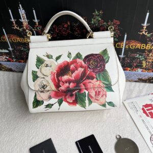 Dolce & Gabban Leather Print. Can be carried by strap or as a bag. Every time it is presented, there are always endless surprises of luxury.-25cm
