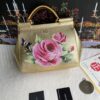 Dolce & Gabban Leather Print. Can be carried by strap or as a bag. Every time it is presented, there are always endless surprises of luxury.-25cm