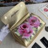 Dolce & Gabban Leather Print. Can be carried by strap or as a bag. Every time it is presented, there are always endless surprises of luxury.-25cm
