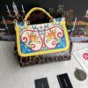 Dolce & Gabban Leather Print. Can be carried by strap or as a bag. Every time it is presented, there are always endless surprises of luxury.-25cm