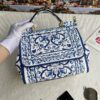 Dolce & Gabban Leather Print. Can be carried by strap or as a bag. Every time it is presented, there are always endless surprises of luxury.-25cm