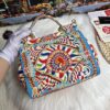 Dolce & Gabban Leather Print. Can be carried by strap or as a bag. Every time it is presented, there are always endless surprises of luxury.-25cm