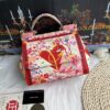 Dolce & Gabban Leather Print. Can be carried by strap or as a bag. Every time it is presented, there are always endless surprises of luxury.-25cm