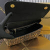 Dolce & Gabban Leather Leopard Print Women's Bag-25cm with original box free shipping