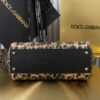 Dolce & Gabban Leather Leopard Print Women's Bag-25cm with original box free shipping