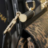 Dolce & Gabban Leather Leopard Print Women's Bag-25cm with original box free shipping