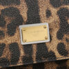 Dolce & Gabban Leather Leopard Print Women's Bag-29cm with original box free shipping