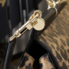 Dolce & Gabban Leather Leopard Print Women's Bag-29cm with original box free shipping