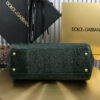 Dolce & Gabban Lizard Pattern Sicilian Women's Bag-Green-25cm with original box free shipping