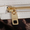 Dolce & Gabban Lizard Pattern Sicilian Women's Bag-White-25cm with original box free shipping