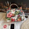 Dolce & Gabban Leather Print. Can be carried by strap or as a bag. Every time it is presented, there are always endless surprises of luxury.-25cm