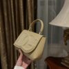 Dolce & Gabban Leather bag-Gray-14cm  free shipping