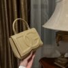 Dolce & Gabban Leather bag-Gray-14cm  free shipping