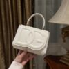 Dolce & Gabban Leather bag-White-14cm  free shipping