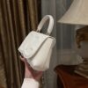 Dolce & Gabban Leather bag-White-14cm  free shipping