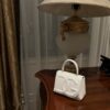Dolce & Gabban Leather bag-White-14cm  free shipping