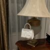 Dolce & Gabban Leather bag-White-14cm  free shipping