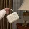 Dolce & Gabban Leather bag-White-14cm  free shipping