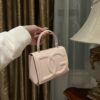 Dolce & Gabban Leather bag-Pink-14cm  free shipping