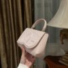 Dolce & Gabban Leather bag-Pink-14cm  free shipping