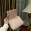 Dolce & Gabban Leather bag-Pink-14cm  free shipping