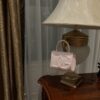 Dolce & Gabban Leather bag-Pink-14cm  free shipping