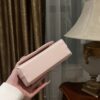 Dolce & Gabban Leather bag-Pink-14cm  free shipping