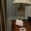 Dolce & Gabban Leather bag-Pink-14cm  free shipping