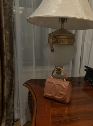 Dolce & Gabban Leather bag-Yellow-14cm  free shipping