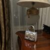 Dolce & Gabban Leather bag-Silver-14cm  free shipping