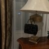 Dolce & Gabban Leather bag-Black-14cm  free shipping