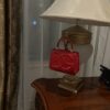 Dolce & Gabban Leather bag-Red-14cm  free shipping