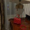Dolce & Gabban Leather bag-Red-14cm  free shipping