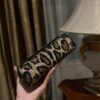 Dolce & Gabban Leopard Print Crystal  Sicily Bag-18cm with original box free shipping